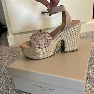 Marc Fisher Odilia Espadrille size 7.5